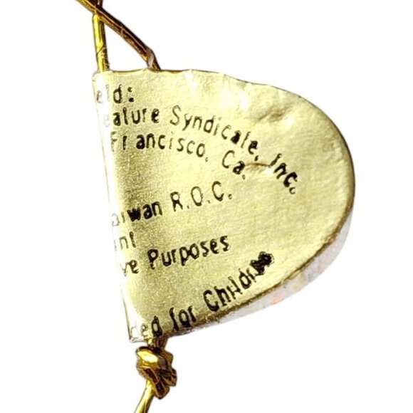 Vintage Dakin Garfield Wooden Easter Ornaments 1981 6pc - Picture 12 of 13